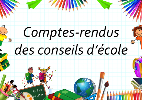 Les Conseils D’école – Ecole Saint-Exupéry De Noeux Les Mines